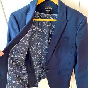 RW&Co navy blue suit blazer (skirt available)